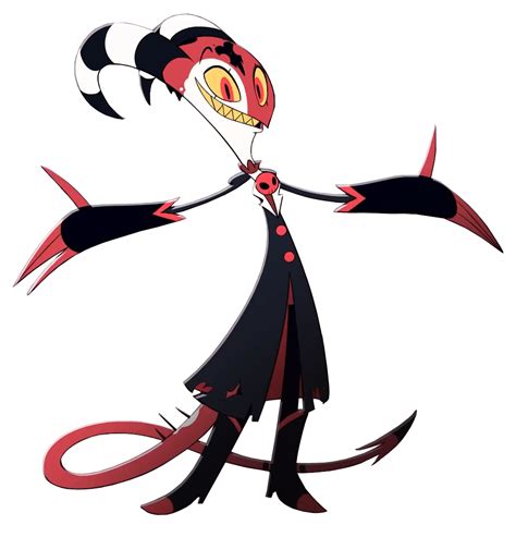 Loopty&39;s demon form is a fairly tall demon that primarily has a red color scheme, with a lighter red face, along with darker red horns and nose, which is prominently long, and a. . Blitzo helluva boss